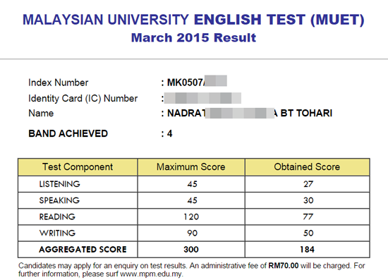 Mahu Contoh Soalan Muet