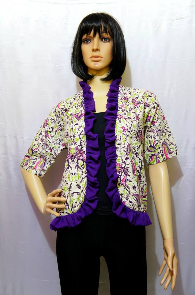 30 Cardigan Batik  Modern  Terbaru yang Modis Model  Baju 