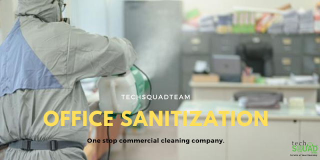 office sanitization services in Bangalore - techsquadteam
