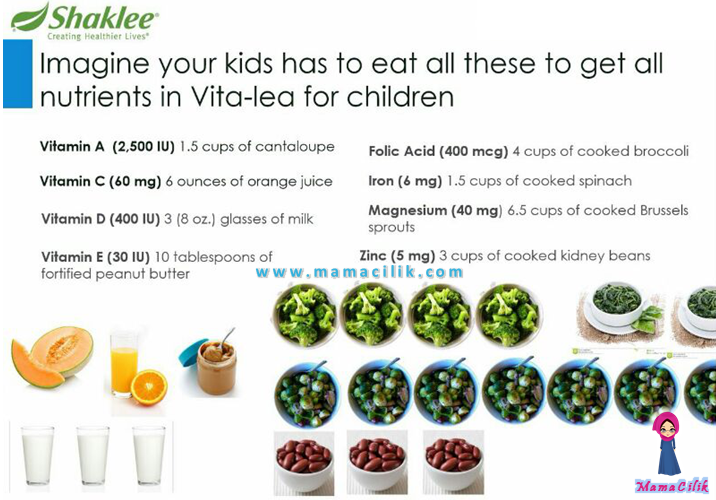 Vita-lea for Children - Multivitamin Terbaik Kanak-Kanak 