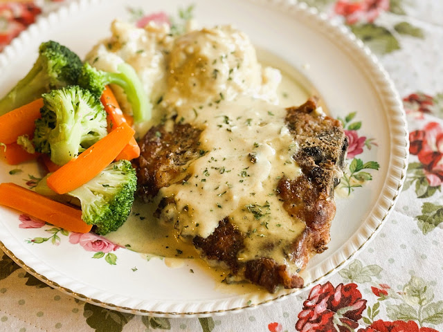 Pork Chops with Dijon Cream Sauce