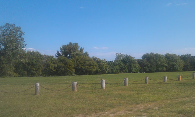 Soccer fields near Riverwalk