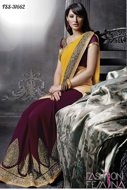 Most Beautiful and latest Women Wedding Designer Sarees Online Shopping