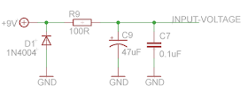 Guitar pedal power supply