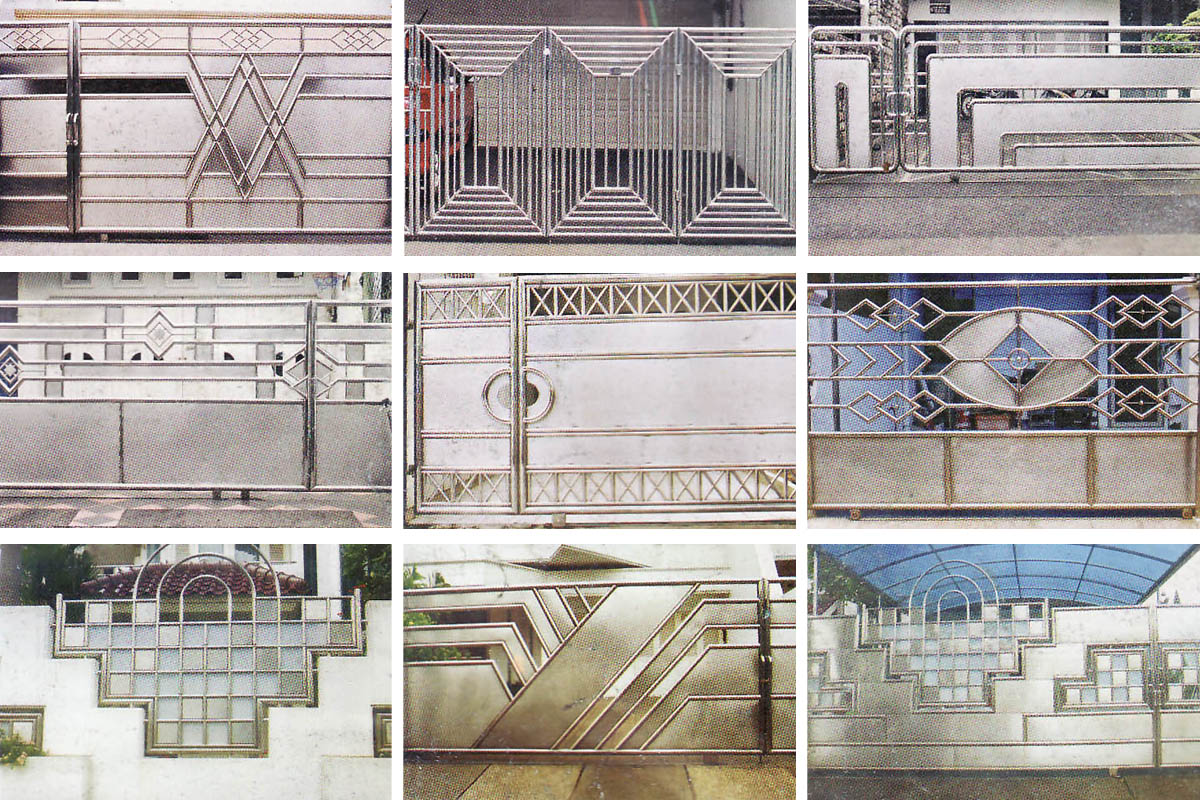 Pagar Rumah Minimalis Type 45 Gambar Desain Pagar Besi Contoh