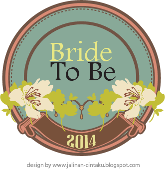 BRIDE TO BE 2014 BADGE - Vintage