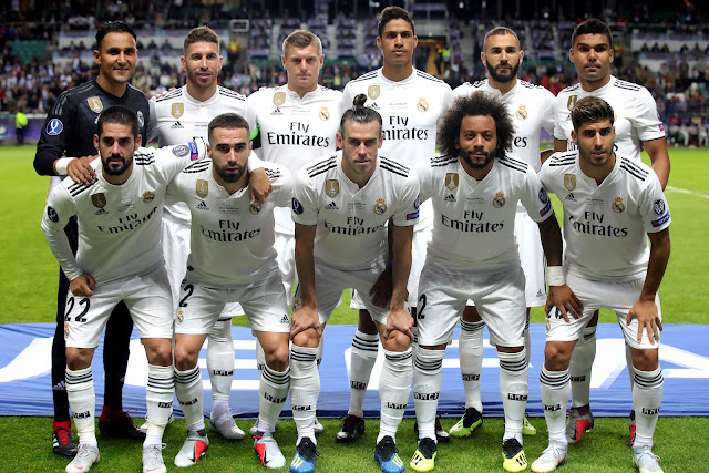Real Madrid FC Soccer Team 2024