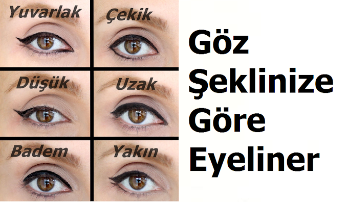 Eyeliner göz şeklinize göre 2020