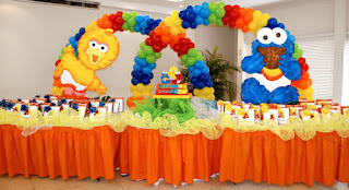 Fiestas Infantiles Decoradas con Elmo