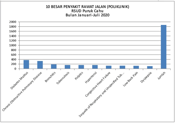 10 Besar Penyakit RSUD Periode Januari-Juli 2020