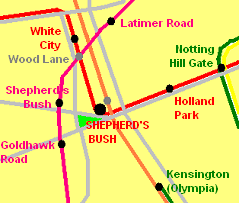 Shepherd's Bush and environs