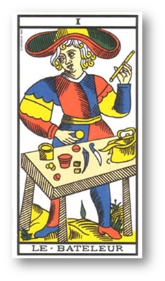 El Mago. Tarot de Marsella