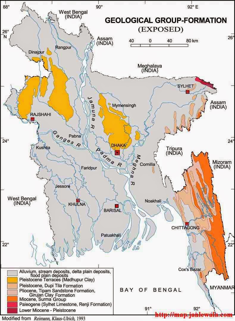 bangladesh geological group-formation
