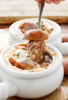 French Onion Soup with Potatoes