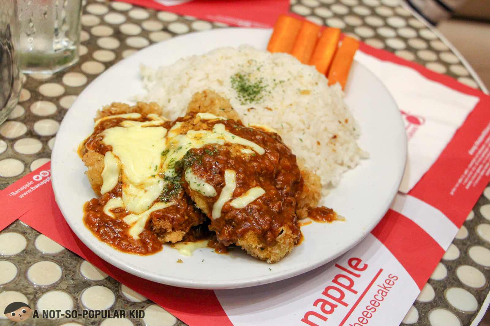 Chicken Parmigiano of Banappple