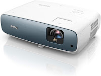 Proyector inteligente UHD 4K para el ocio doméstico BenQ TK850i con HDR-PRO, tecnología Android TV, 3000 lúmenes ANSI, cobertura del 98% de Rec.709, 3D, Azul y Blanco