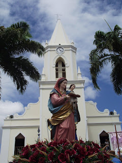 Imagem de Sant'Ana venerada na Igreja Matriz de Sant'Ana de Currais Novos.