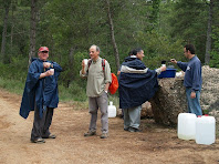 Avituallament a prop del Coll de Lligabosses