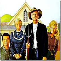 American Gothic -  beverly hillbillies