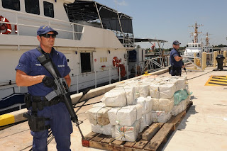 In The Pirate by Malcolm Torres, the Coast Guard seizes large quantities of illegal drugs while on patrol off the coast of Key West.