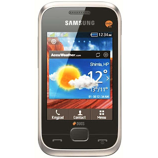 Samsung Champ Deluxe Duos C3312 Metallic Silver