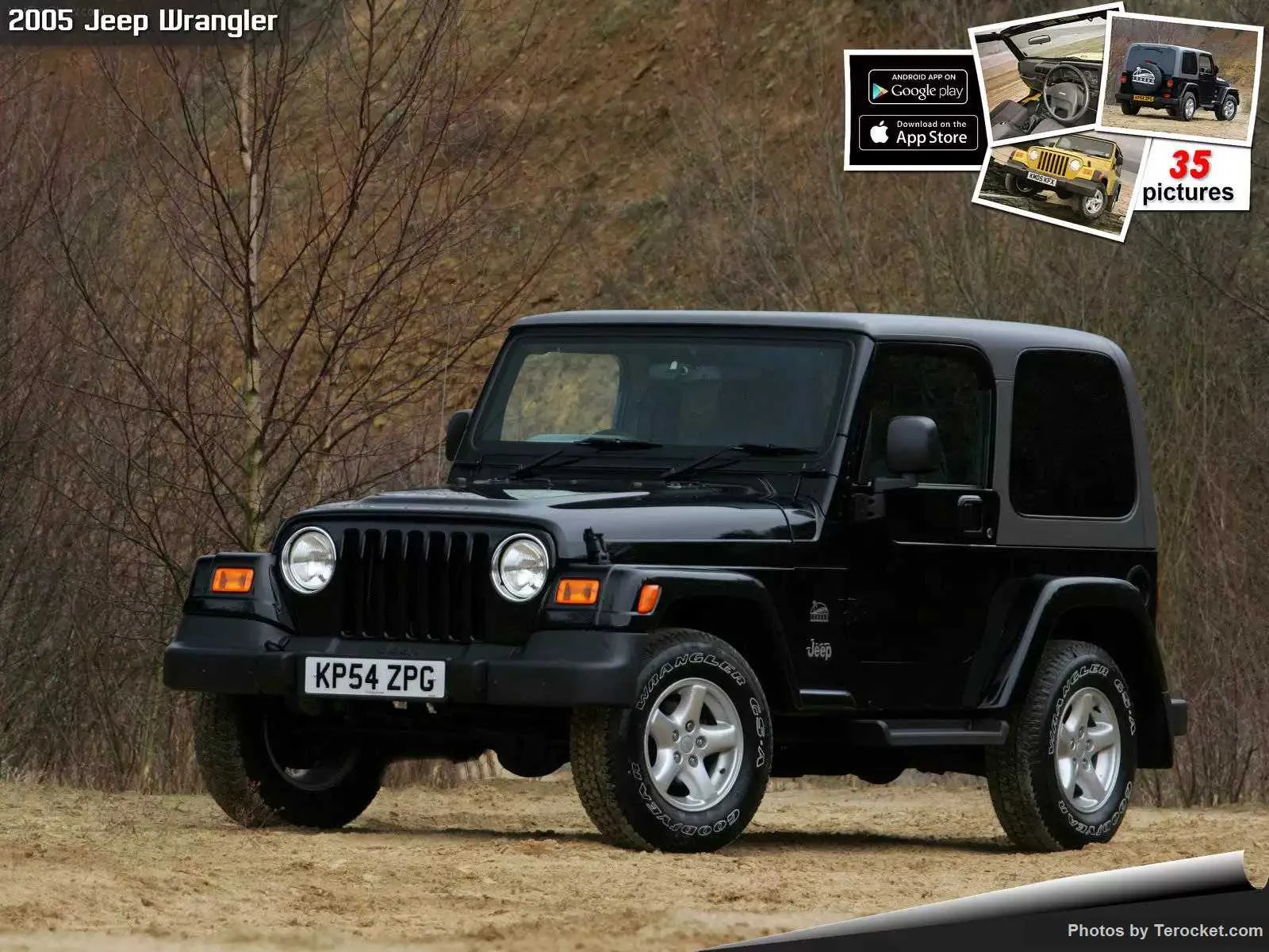 Hình ảnh xe ô tô Jeep Wrangler UK Version 2005 & nội ngoại thất