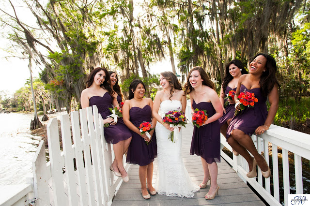 Wedding Photography at Paradise Cove Orlando, fl Sasha and Mike