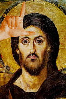 c0 Jesus uses the Loser sign