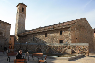 A small church in Montblanc