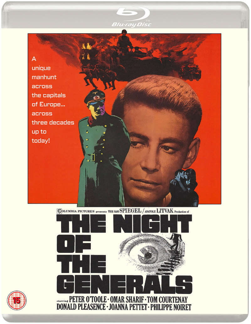 the night of the generals bluray
