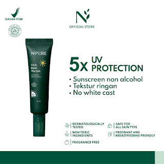 N'PURE Cica Beat The Sun SPF 50 PA ++++