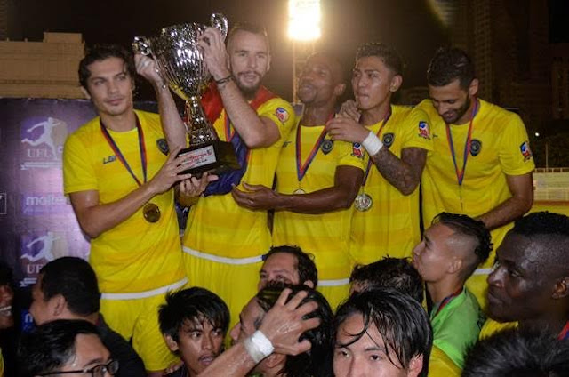 Global FC wins UFL 2016.