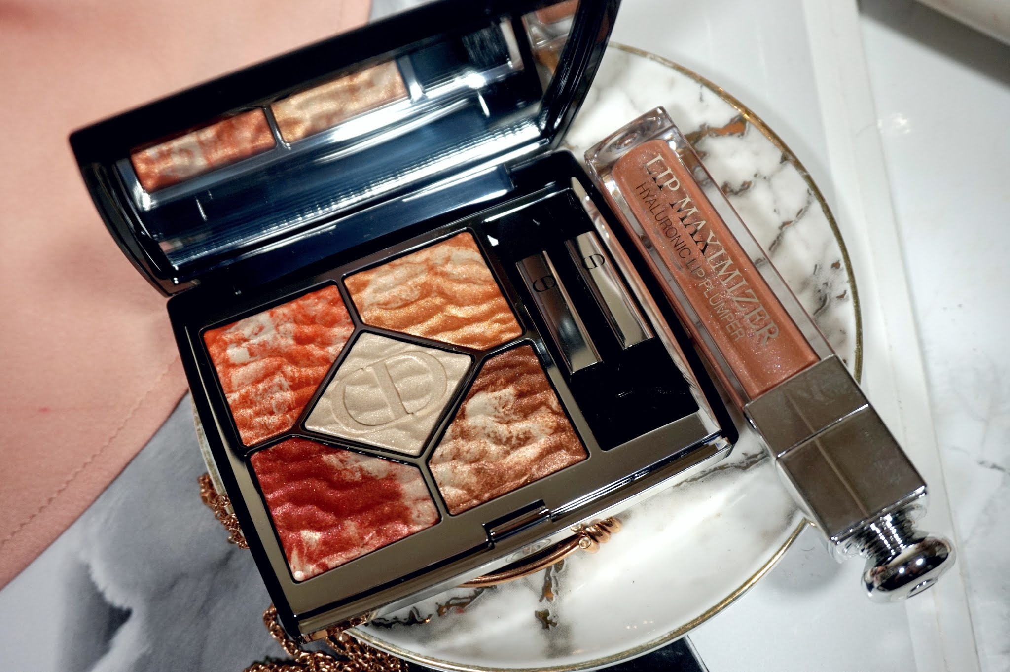 Dior Summer 2021 Dune & Mirage 5 Couleurs Eyeshadow Palette Review and Swatches