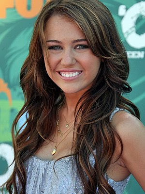 Brunette Hairstyles on Miley Cyrus Brunette Hairstyles