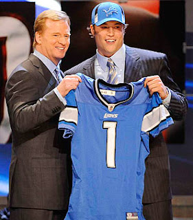 Detroit Lions draft Matthew Stafford