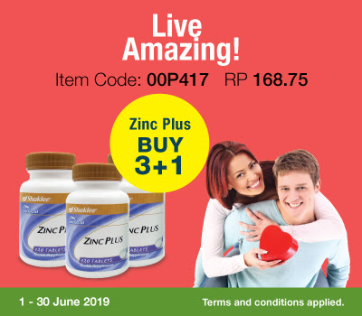 Promo Shaklee Julai 2019