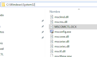 Component mscomctl.ocx or one of its dependencies not correctly registered