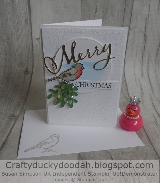 Craftyduckydoodah, Free As A Bird, Christmas in July 2019, Stampin' Up! UK Independent  Demonstrator Susan Simpson, Supplies available 24/7 from my online store, Sprig Punch,