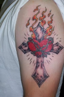 Heart Tattoos With Image Male Tattoo With Heart Tattoo Designs On The Body Picture 9
