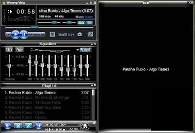 Free Download Winamp Skins on New Vista Skins For Winamp   Size   1 50 Mb