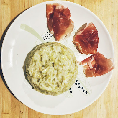 Risotto aux poireaux