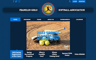 2022 Spring Registration for Franklin Girls Softball is Now Open!