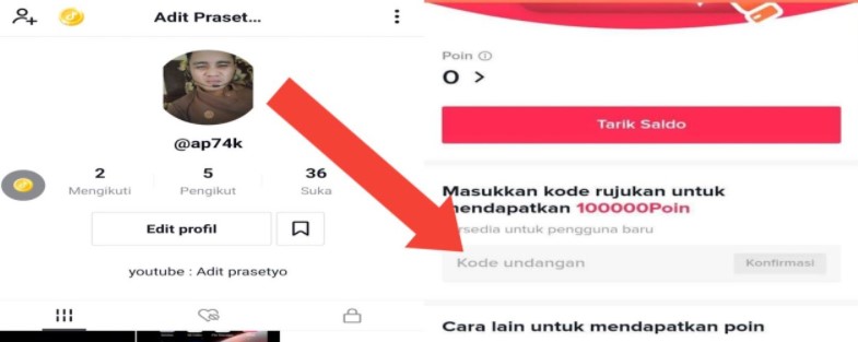 Kode Undangan TikTok Lite