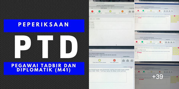 Set 40 Soalan Peperiksaan Online Pegawai Tadbir Diplomatik 