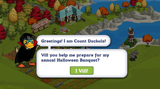 Count Duckula at FarmVille