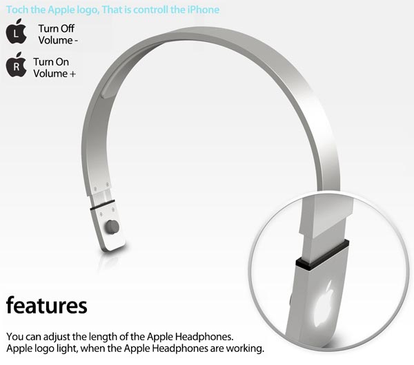 Apple Headphones Design Concept