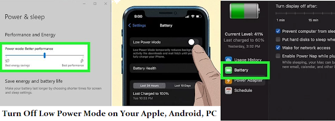 How to Remove Your Apple, Android, or Windows Device from Low Power Mode