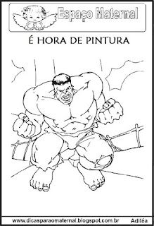 Desenhos para colorir - Hulk