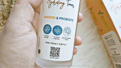 toner dengan kandungan ginseng