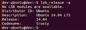 lsb_release -a versi ubuntu